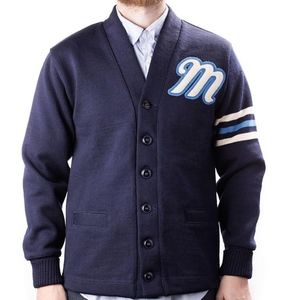 Unisex Dehen Varsity Cardigan - Letterman Style